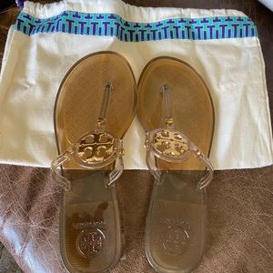 New Tory Burch mini millers in brown